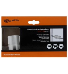 Isolateur de coin en porcelaine 6p