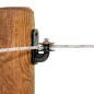 Isolateur d’angle à poulie pour piquets bois 5p