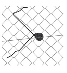 Isolateur à distance 30cm spécial grillage