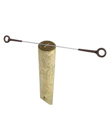 Double Isolateur distance à anneau 80cm