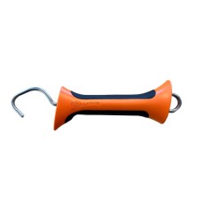 Poignée bi-matière orange cordon Premium