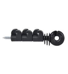 Isolateur pour système clôture bi-conducteur