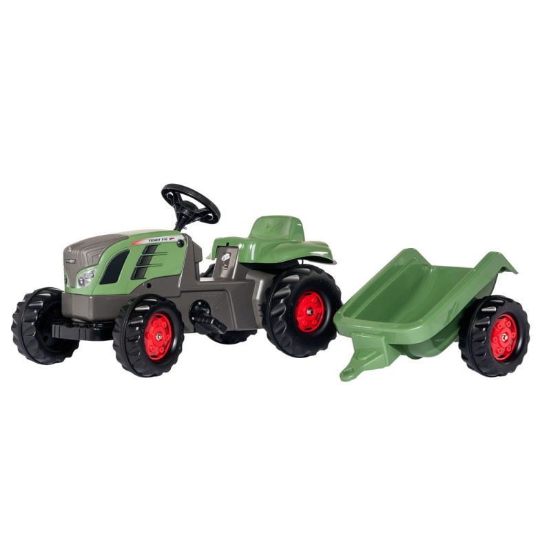 Tracteur Fendt Vario 516 + remorque