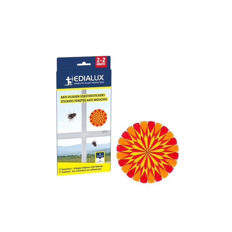 Stickers fenetre anti-mouches