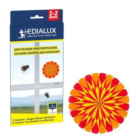 Stickers fenetre anti-mouches