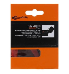 Câbles 12V pour électrificateur 9V