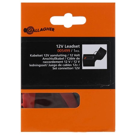 Câbles 12V pour électrificateur 9V