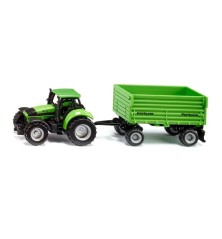 Tracteur Deutz-Fahr avec remorque Fortuna
