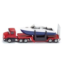 Camion Surbaissé avec bateau