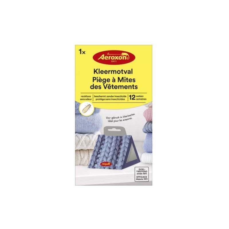 Piège à mites des vêtements