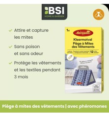 Piège à mites des vêtements