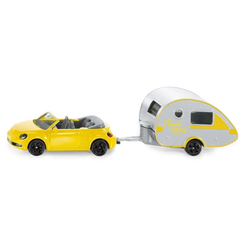 Voiture avec caravane