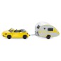 Voiture avec caravane