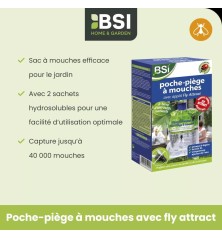 Poche-piège à mouches avec Fly Attract