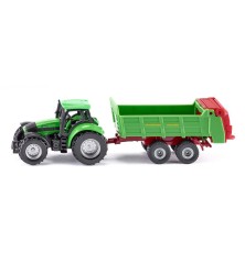 Tracteur Deutz avec épandeur universel