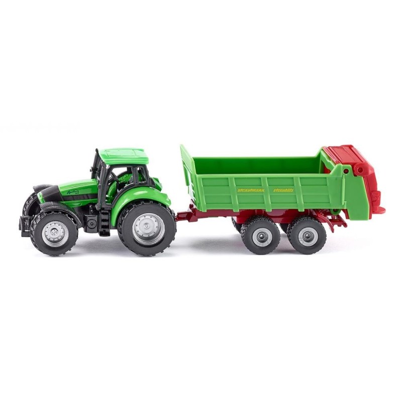 Tracteur Deutz avec épandeur universel