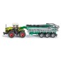 Tracteur Claas Xerion avec remorque épandeur