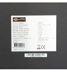Panneau solaire 120W