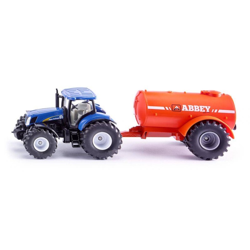 Tracteur New Holland avec réservoir de lisier
