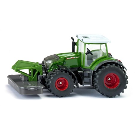 Tracteur Fendt 942 Vario et sa faucheuse avant