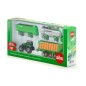 Tracteur DEUTZ avec 3 remorques Joskin