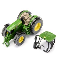 John Deere avec chargeur frontal amovible