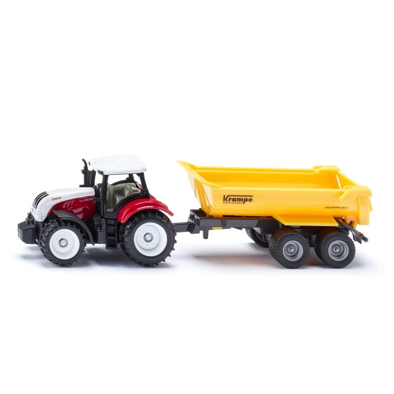 Steyr avec remorque basculante Krampe