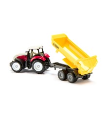 Steyr avec remorque basculante Krampe