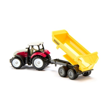 Steyr avec remorque basculante Krampe
