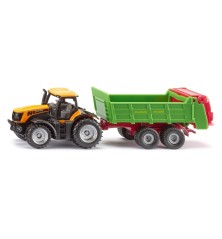 JCB avec épandeur Strautmann
