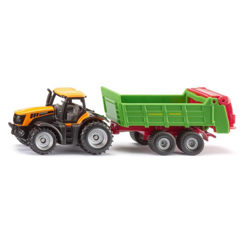 JCB avec épandeur Strautmann