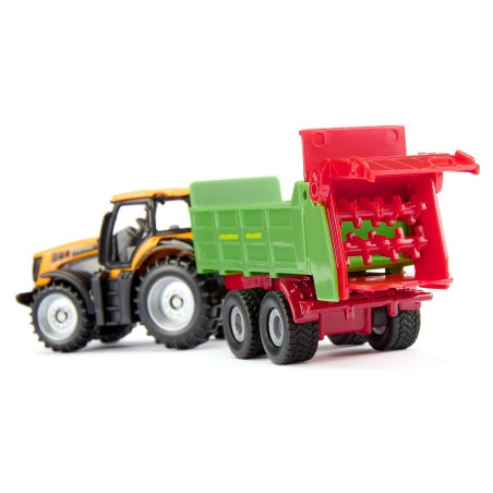 JCB avec épandeur Strautmann
