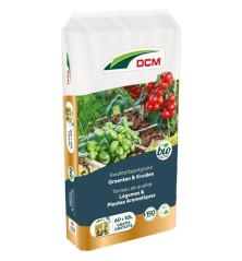 Terreau Légumes & Plantes Aromatiques 60L + 10L gratuit