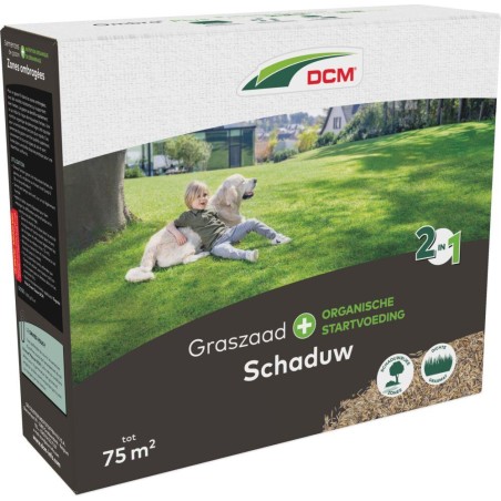 Semences de Gazon Plus Zones Ombragées DCM 1,5kg 75M²