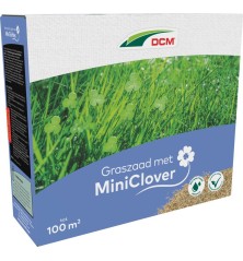 Semences de gazon DCM avec minitrèfles 2kg 100m²