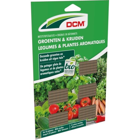 Bâtonnets Légumes & Plantes Aromatiques DCM
