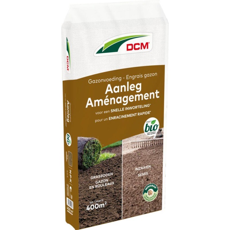 Engrais Aménagement Pelouse DCM 20kg