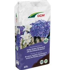 Terreau Bruyères, Azalées & Hortensias DCM 60L