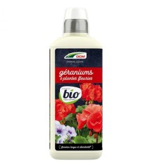 Engrais liquide Géraniums & Plantes Fleuries DCM 0,8L