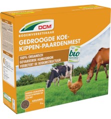 Fumier Vache, Poule et Cheval DCM 3kg