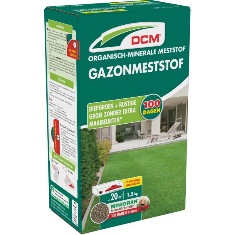 Engrais Gazon DCM 1,5kg