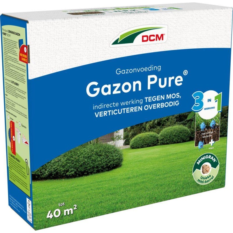 Engrais Gazon Pure DCM 3kg