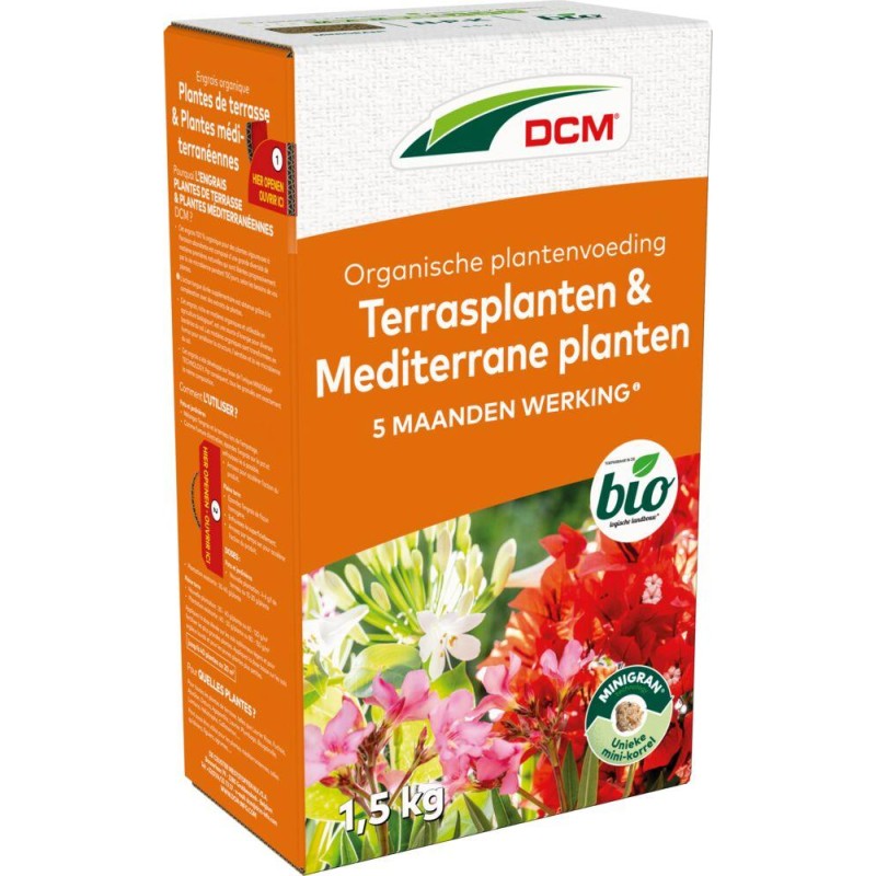 Plantes de terrasse & méditerranéennes DCM 1,5kg