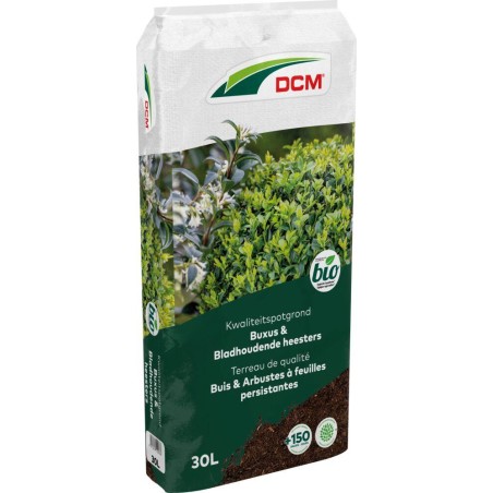 Terreau Buis & Arbustes à feuilles persistantes DCM 30L