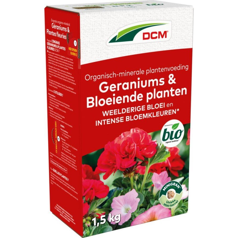 Géraniums & Plantes Fleuries DCM 1,5kg