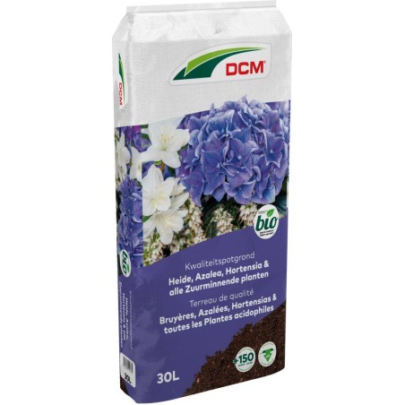 Terreau Bruyères, Azalées & Hortensias DCM 30L