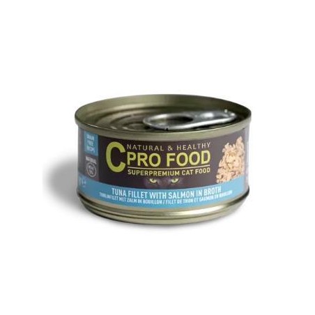 Filet de thon et saumon 70gr CPRO FOOD