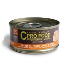 CPRO FOOD Filet de Poulet et carottes 70gr