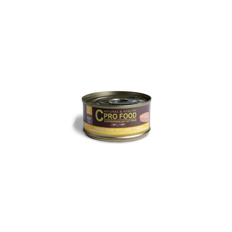 CPRO FOOD Tartare de poulet à la carotte et persil 70gr