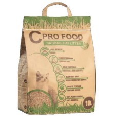 CPRO FOOD Litière végétale pour chat 10L